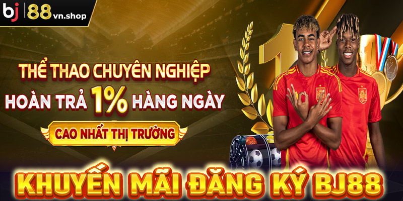 Giới thiệu chính sách khuyến mãi đăng ký Bj88 nhận ngay 88K